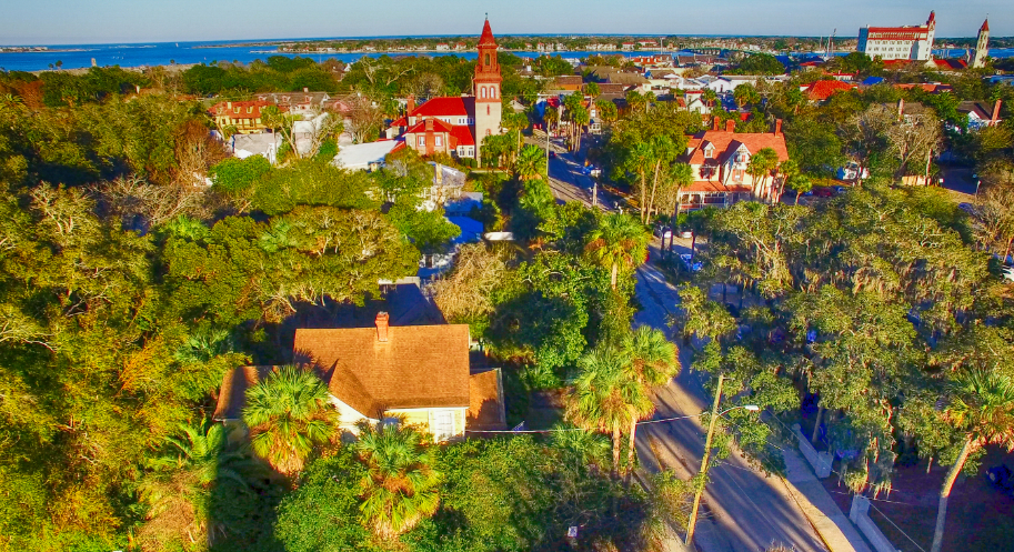 St. Augustine Aerial View